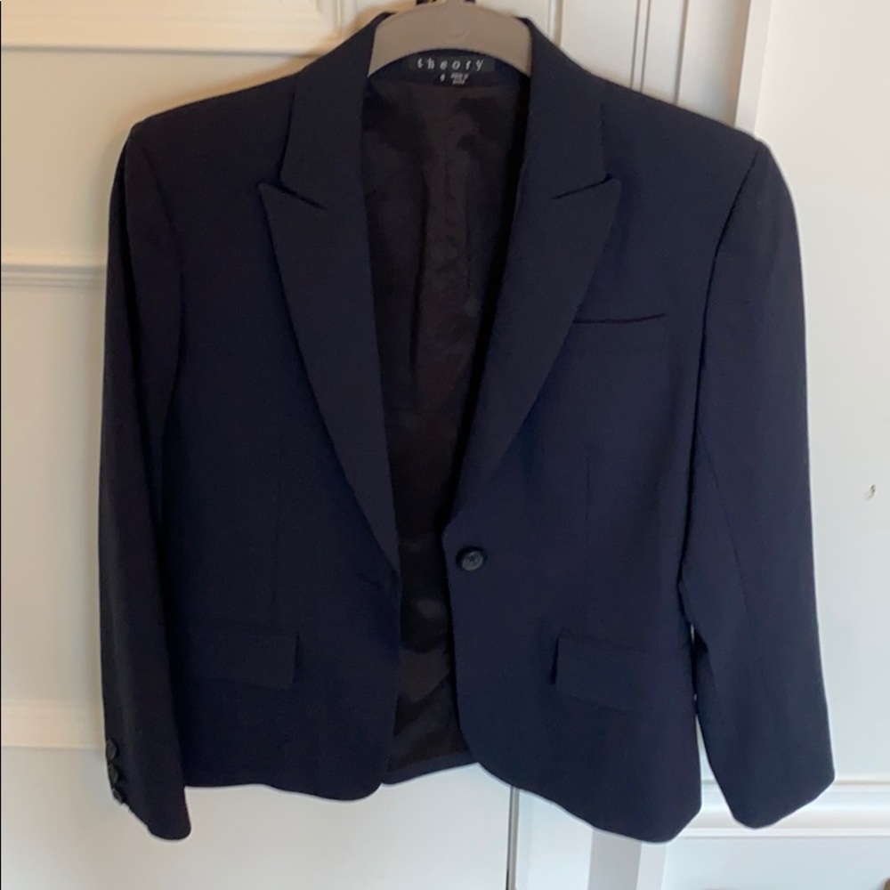 navy Theory blazer